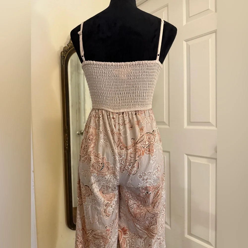 Band of the Free Cream and Pink Jumpsuit - Picture 6 of 9
